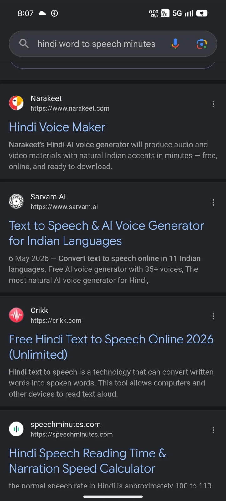 SERP #4 speechminutes